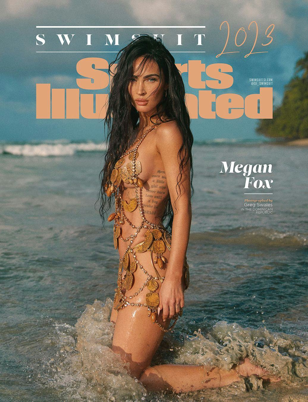 Megan Fox covers the 2023 Sports Illustrated Swimsuit issue.