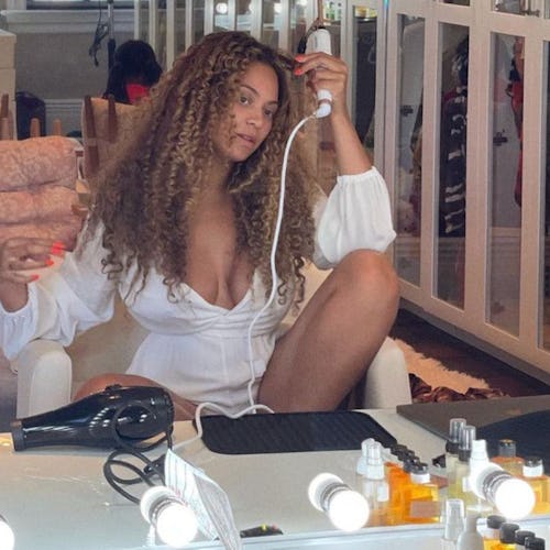 Beyonce natural curls and hair care line