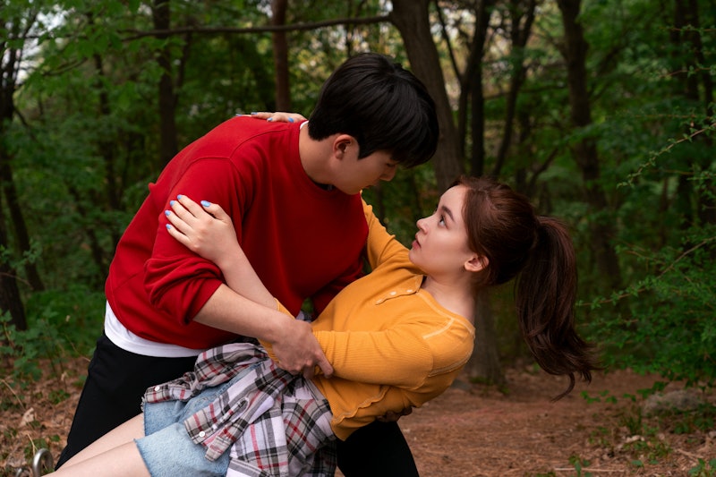 Choi Min-yeong and Anna Cathcart in 'XO, Kitty.' Photo via Netflix
