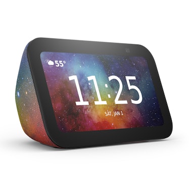 The Echo Show 5 Kids with its space-themed finish.