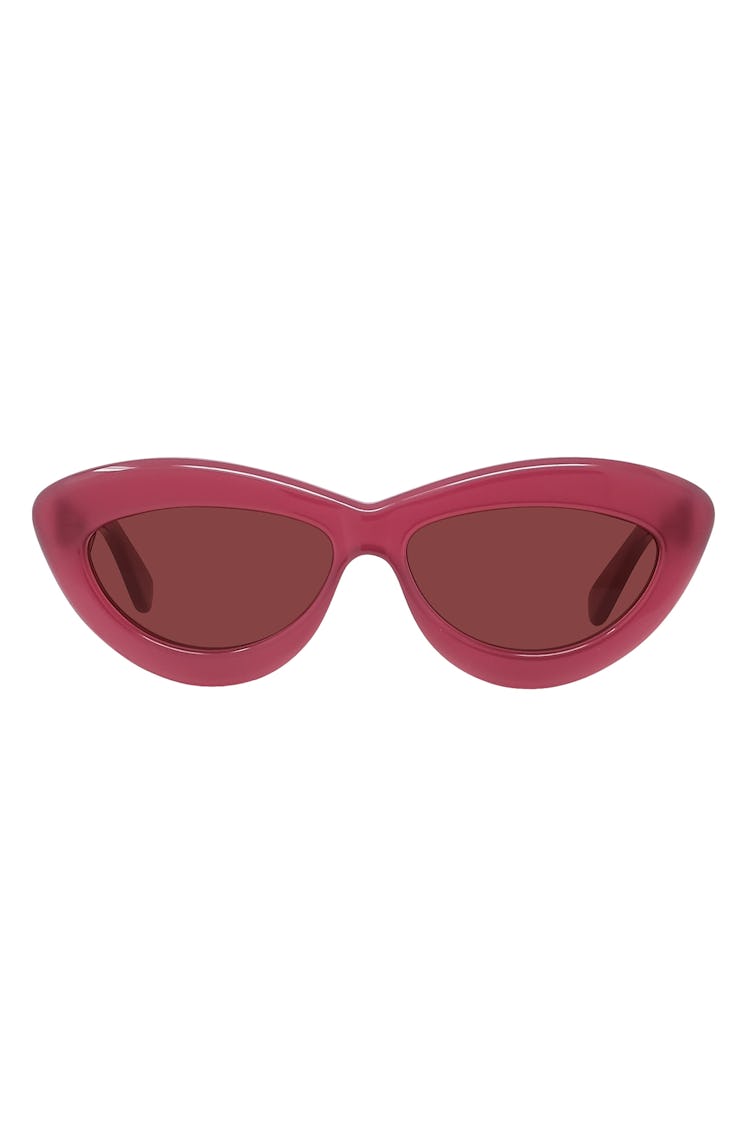 Curvy Logo 54mm Cat Eye Sunglasses