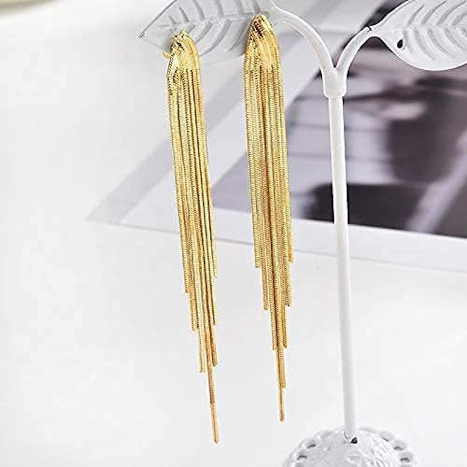 FUTIMELY Long Tassel Dangle Drop Earrings