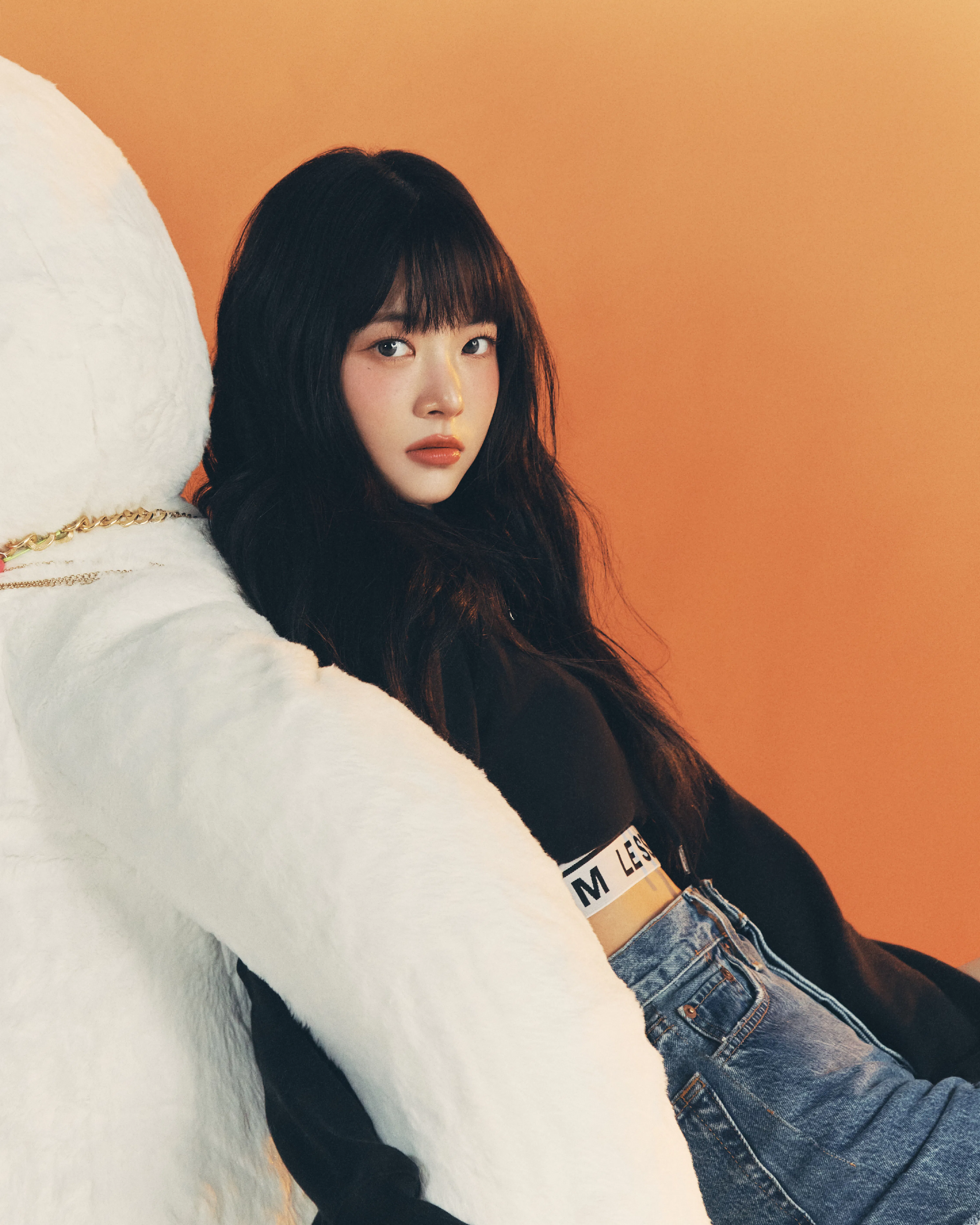 eunchae denim dress Eunchae Shuhua Denim Dress