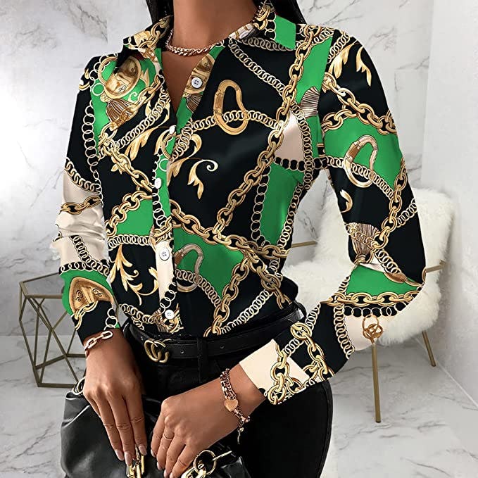 Lachmose Button Down Blouse