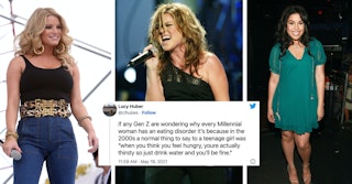A Twitter thread went viral for reminding people just how brutally toxic the ‘00s were when it came ...
