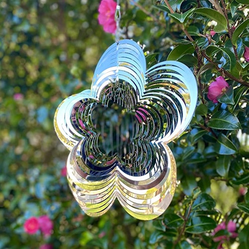 Beauty and the Wind Metal Garden Spinner