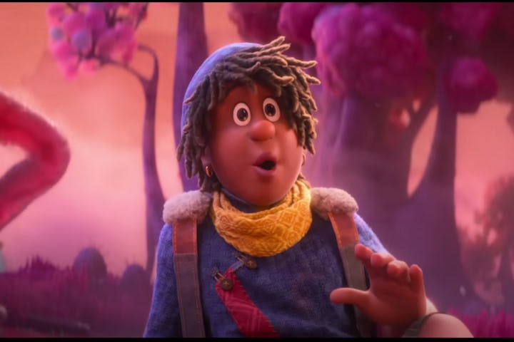 A screenshot from the movie Strange World by Disney