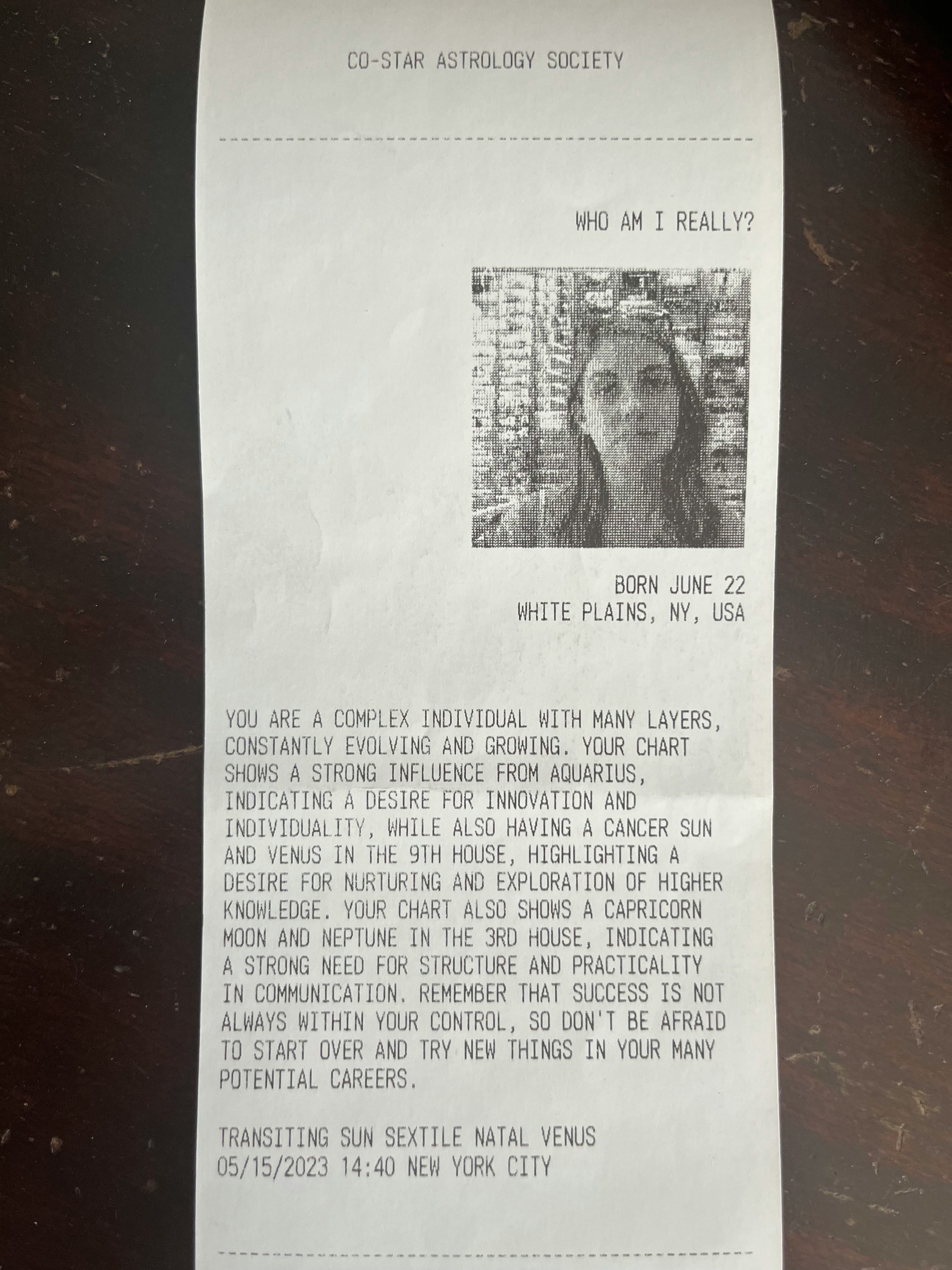 I tried the Julia Fox-approved Co-Star machine, and it was brutally honest.