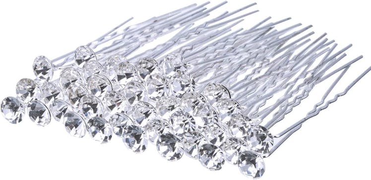 EBOOT Rhinestone Hair Pins (40-Count)