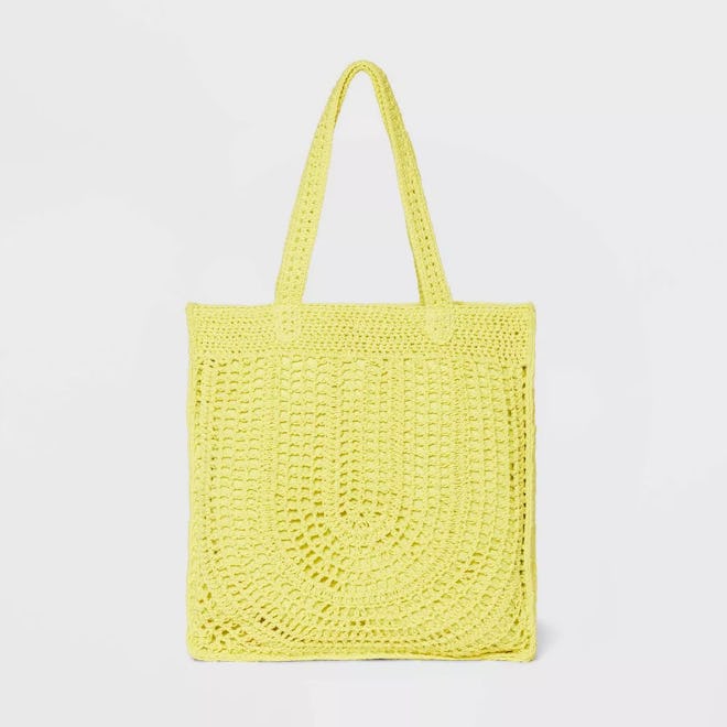 Crochet Tote Handbag 