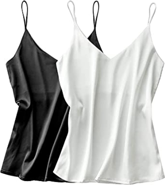 If you're looking for cute and comfortable clothes, consider picking up a pack of these silky tank t...