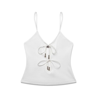 Private Policy Bow Knots Tank Top