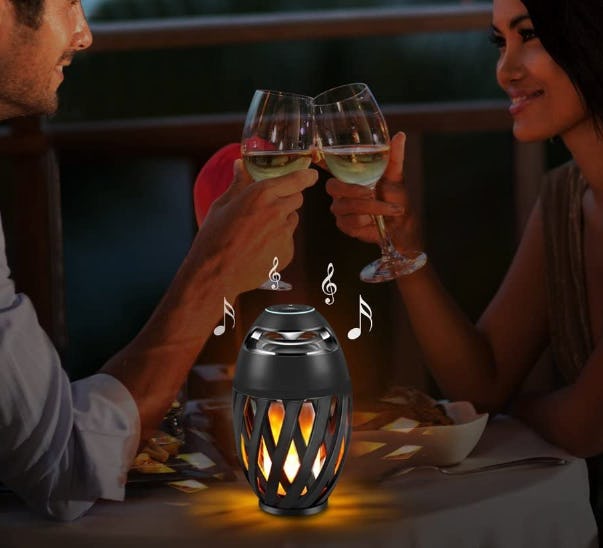 Vistatech Led Flame Bluetooth Speaker