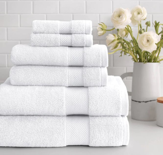 Peacock Alley Diamond Towel Set