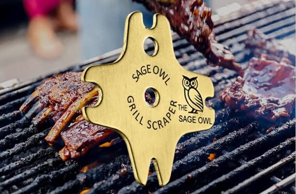 Sage Owl Grate Grill Scraper