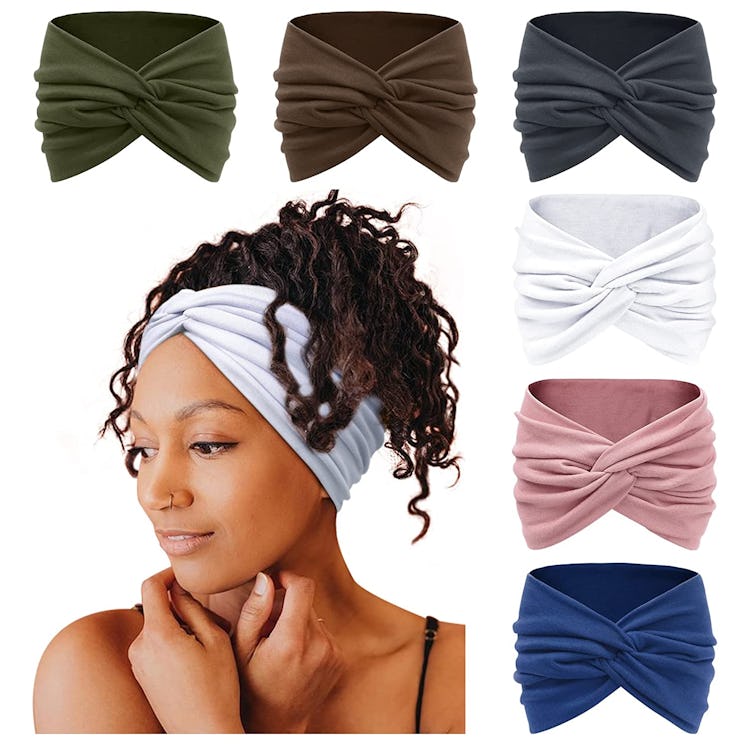 Tobeffect Wide Headbands (Set Of 6)