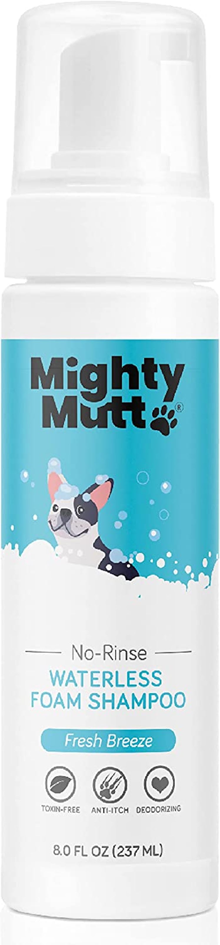 Mighty Mutt Waterless No-Rinse Dry Shampoo Foam