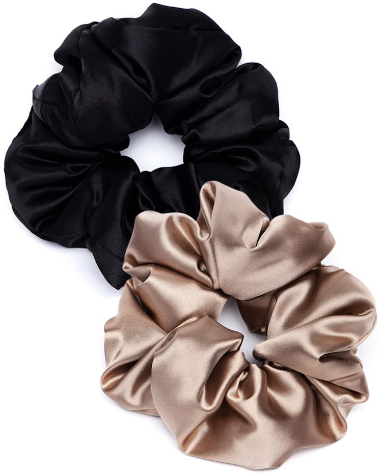 Kitsch Satin Hair Scrunchies (Set Of 2)