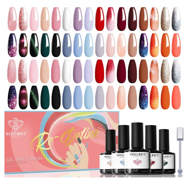 Modelones Gel Nail Polish Kit (36-Piece)