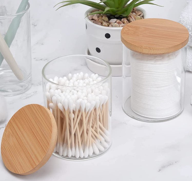 BYKFPQ Apothecary Jars (2-Pack)