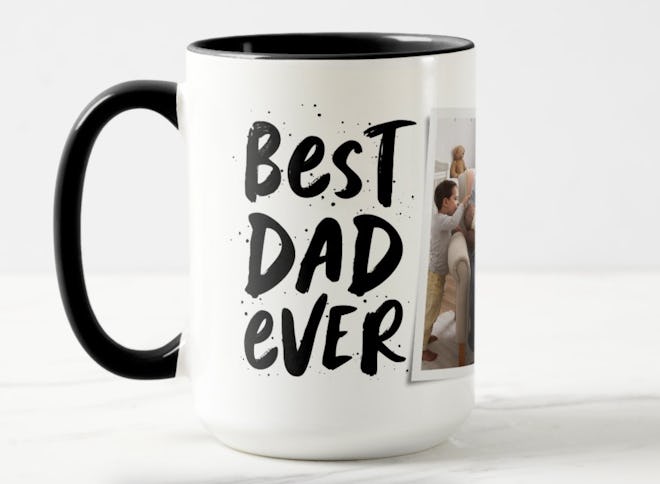 best gift for new dads: best dad ever mug from zazzle
