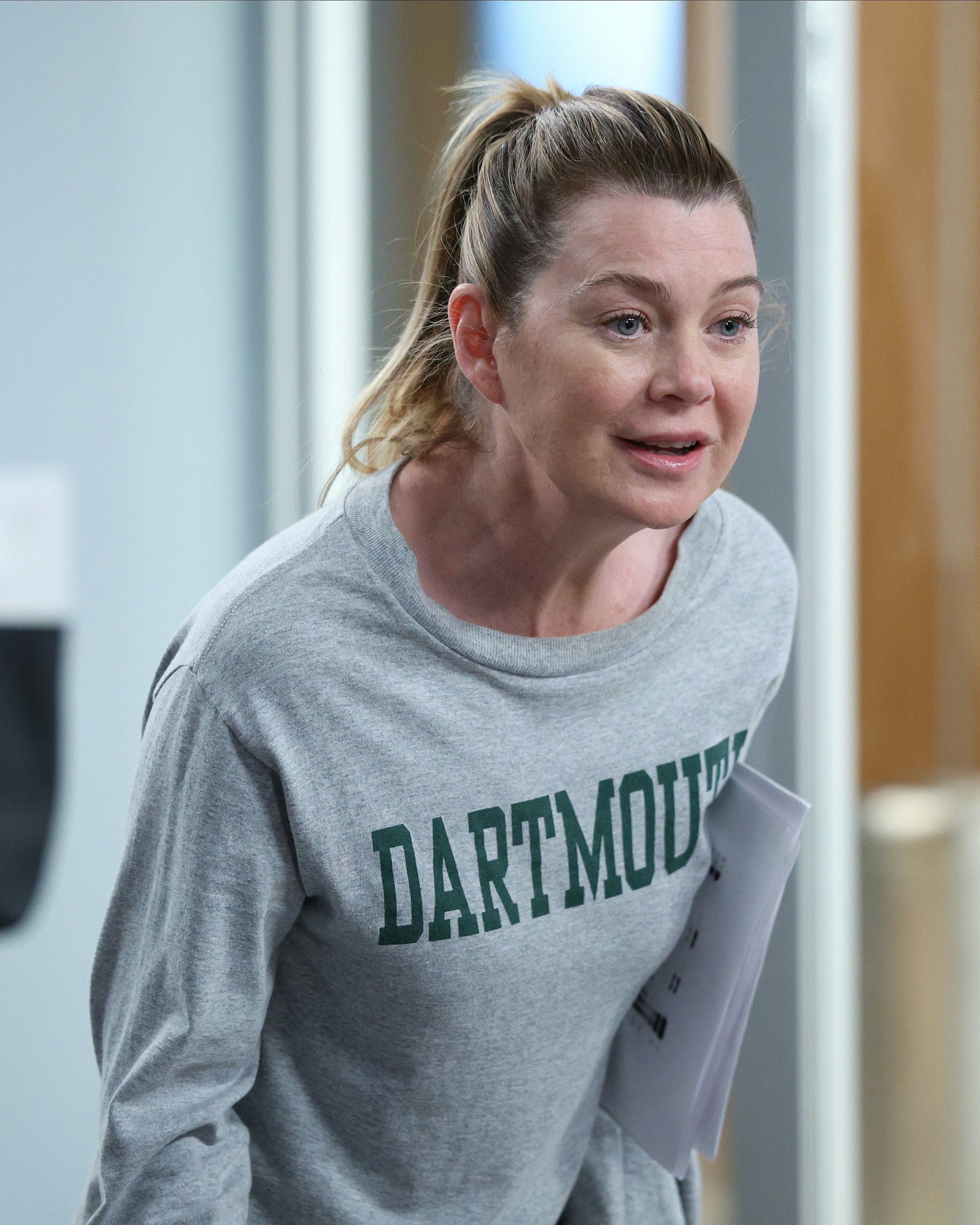 Dartmouth sweatshirt grey's anatomy on sale