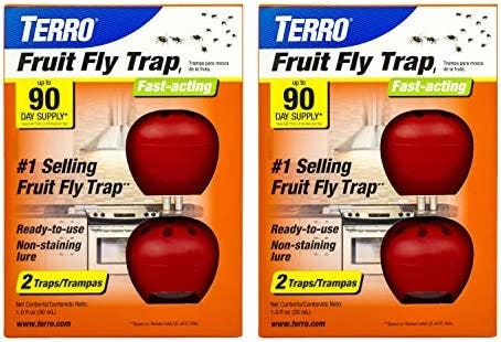 TERRO Indoor Fruit Fly Killer and Trap