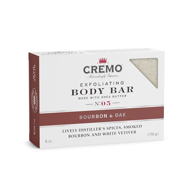 Cremo Rich-Lathering Bourbon & Oak Bar Soap