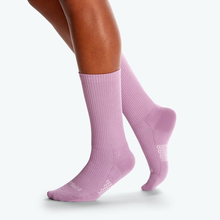 Hybrid Ribbed Calf Socks