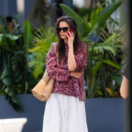 katie holmes outfit