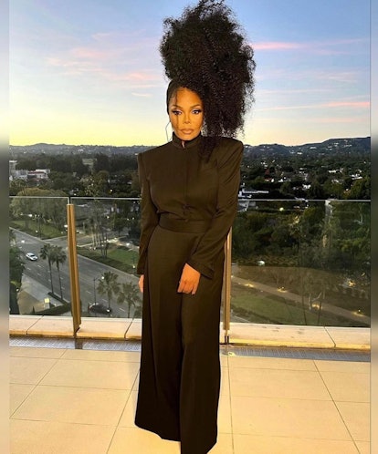 Janet Jackson control hairstyle recreated by Larry Simms 