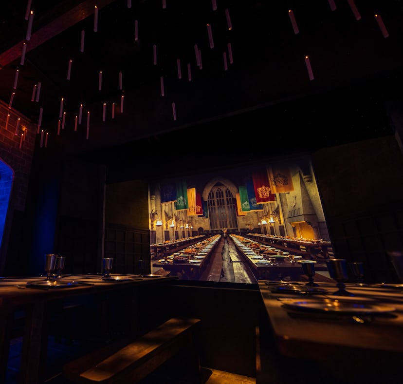 The Great Hall at Harry Potter: The Exhibition is New York City.