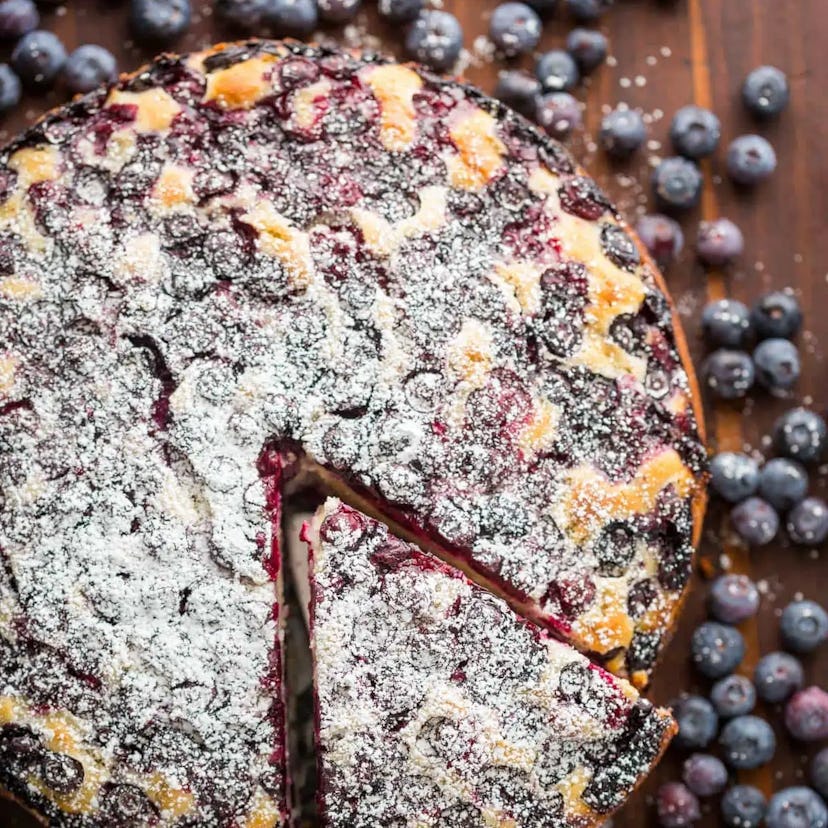 blueberry lemon cake