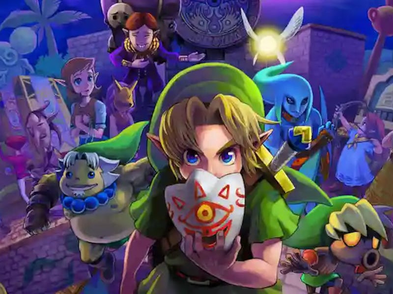 zelda majoras mask hero art