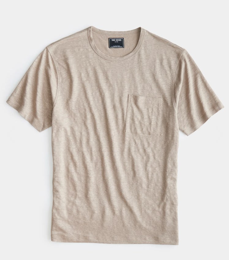 Todd Snyder Linen Jersey T-Shirt