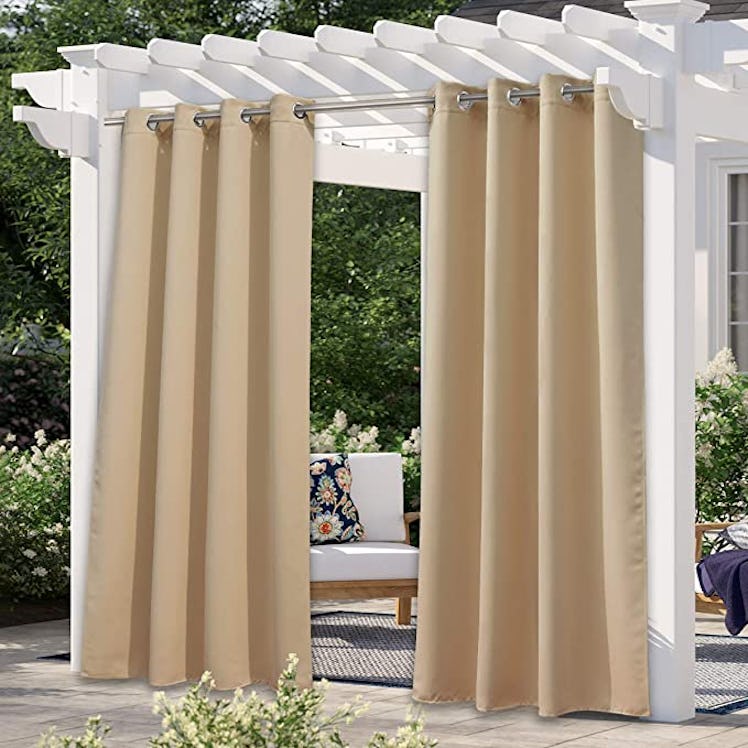 NICETOWN Blackout Outdoor Curtains