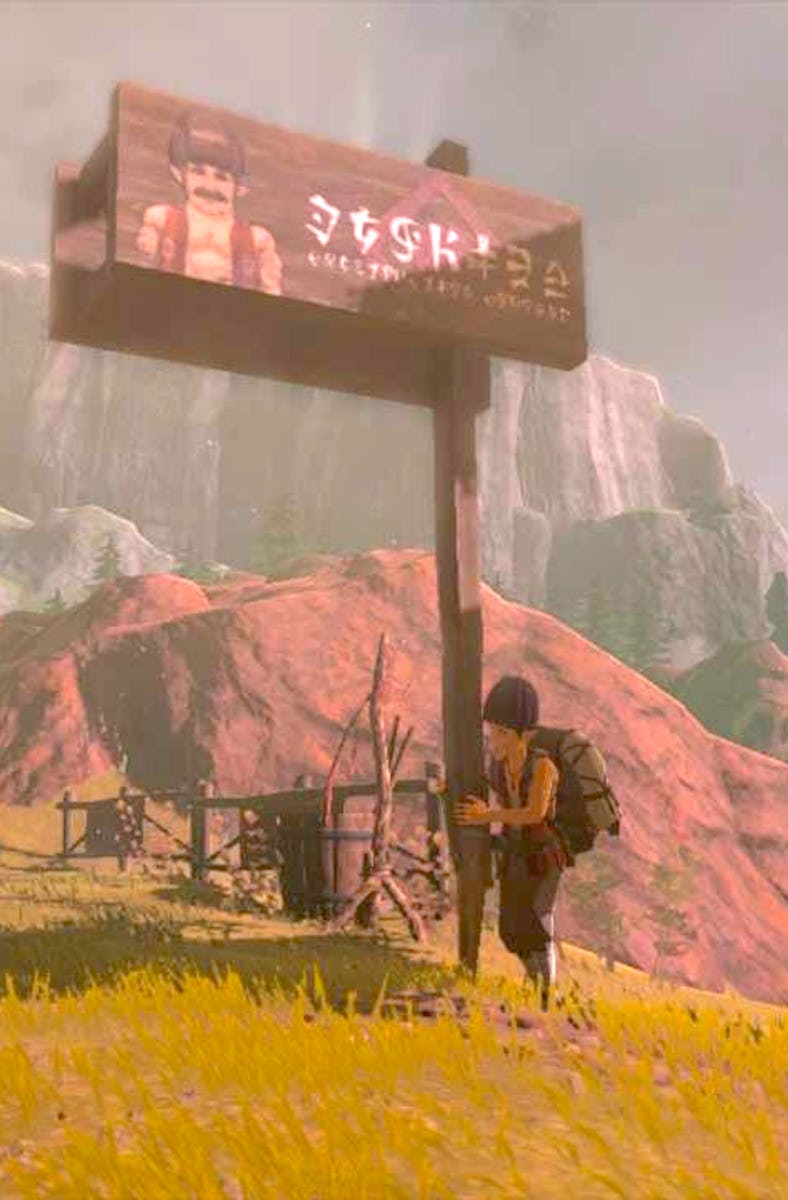 Tears of the Kingdom Sign Guy Quest