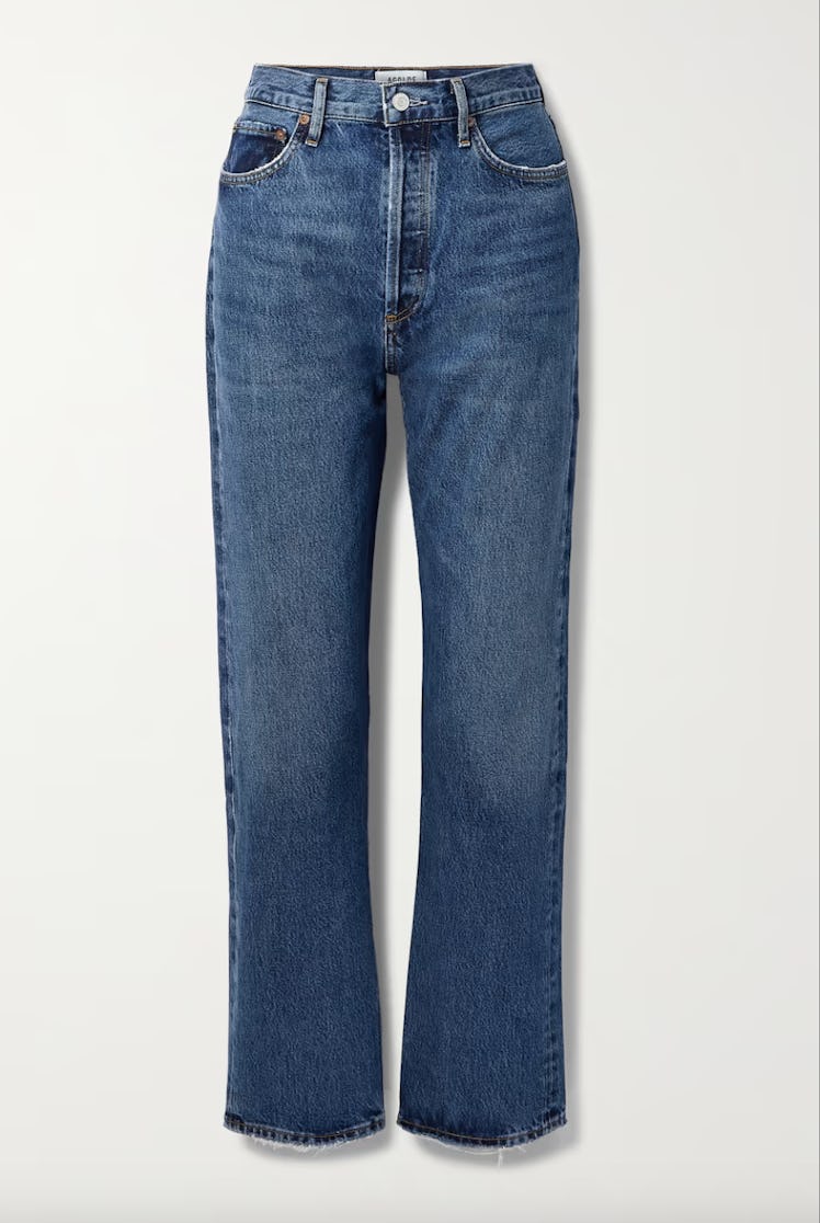 AGOLDE '90s Pinch Waist high-rise straight-leg organic jeans