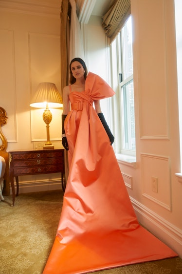 allison williams met gala getting ready with 