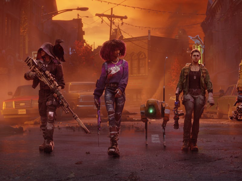 Redfall player character key art