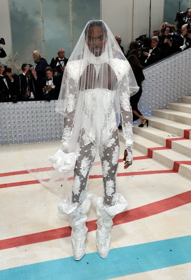 Alton Mason attends The 2023 Met Gala Celebrating "Karl Lagerfeld: A Line Of Beauty" at The Metropol...