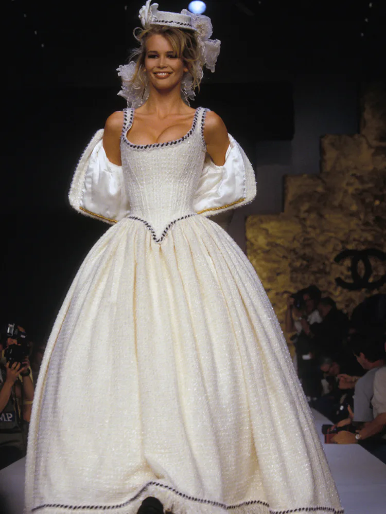 karl lagerfeld runway dresses Karl Lagerfeld's 100 Greatest Chanel Runway Moments