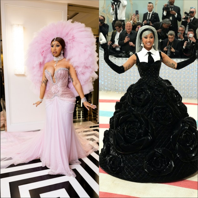 Cardi B was one of the best dressed parents at the  2023 Met Gala; she wore two different looks insp...