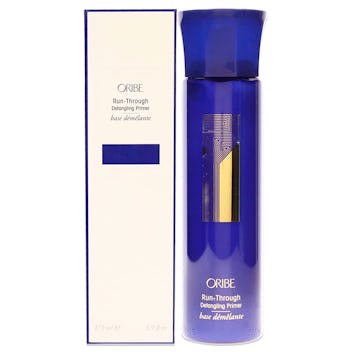 blue oribe detangling bottle