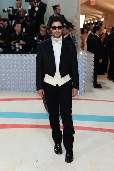 Zac Posen attends The 2023 Met Gala Celebrating "Karl Lagerfeld: A Line Of Beauty" at The Metropolit...