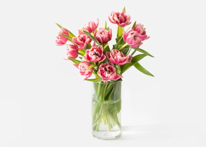 Mother's Day bouquets can be simple yet bold, like this tulip bouquet
