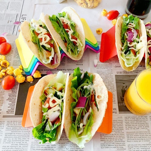 Colorful Taco Holders (Set of 6)