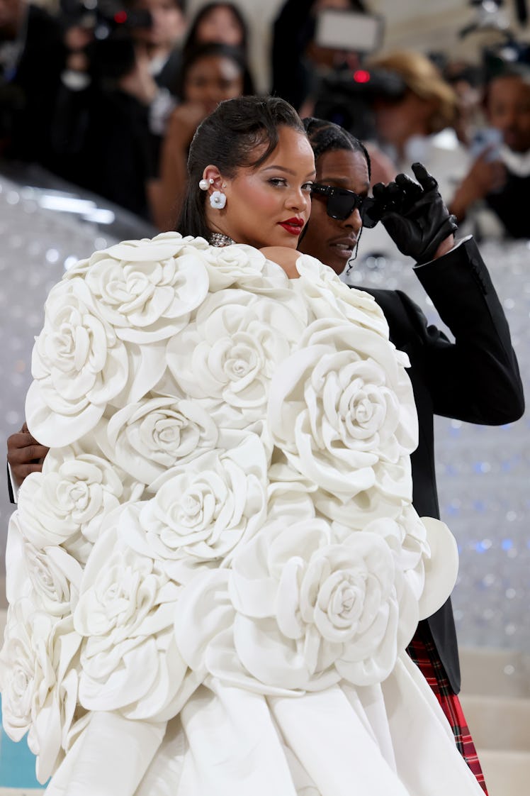 Rihanna at the 2023 Met Gala.