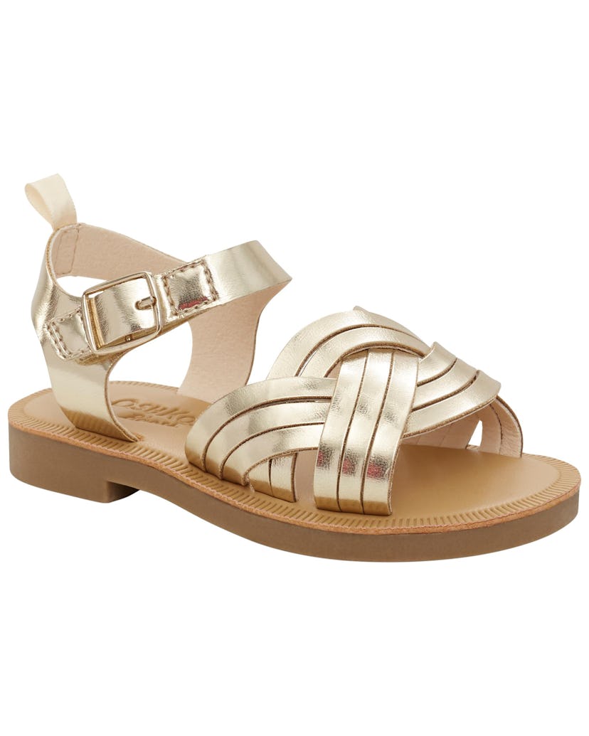 Toddler Metallic Sandals