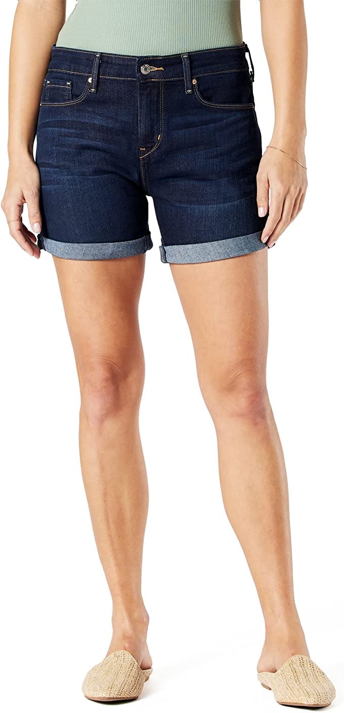 Signature by Levi Strauss &amp; Co. Gold Label Mid-Rise Slim Shorts